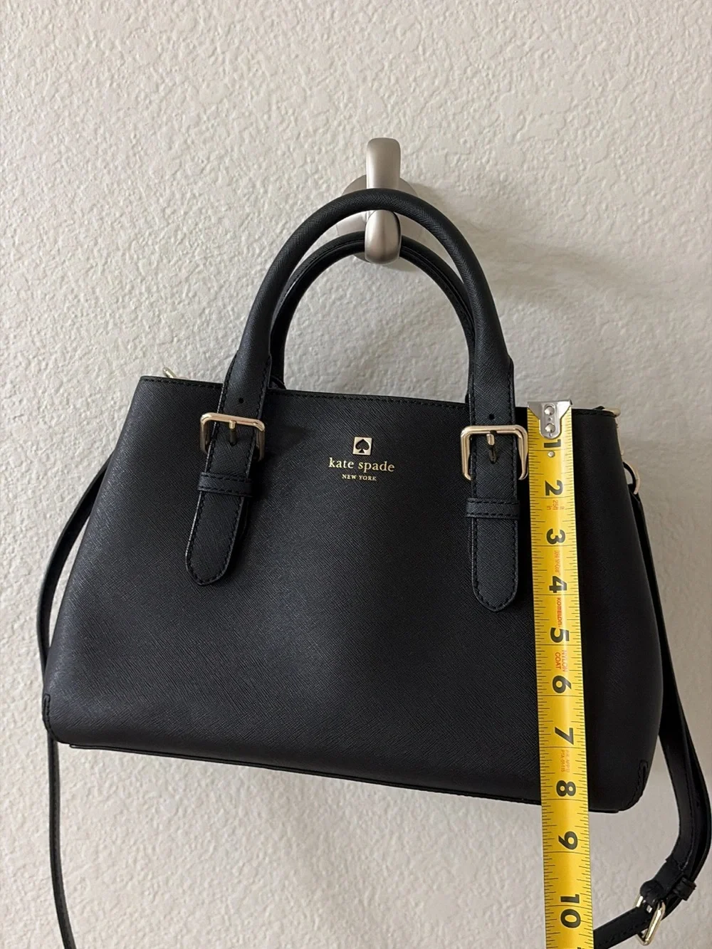 Kate Spade Black Satchel Crossbody Handbag 🖤